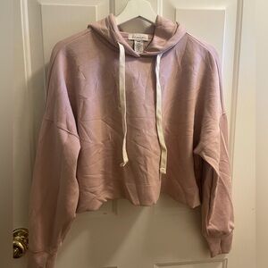 Pink small cropped hoodie